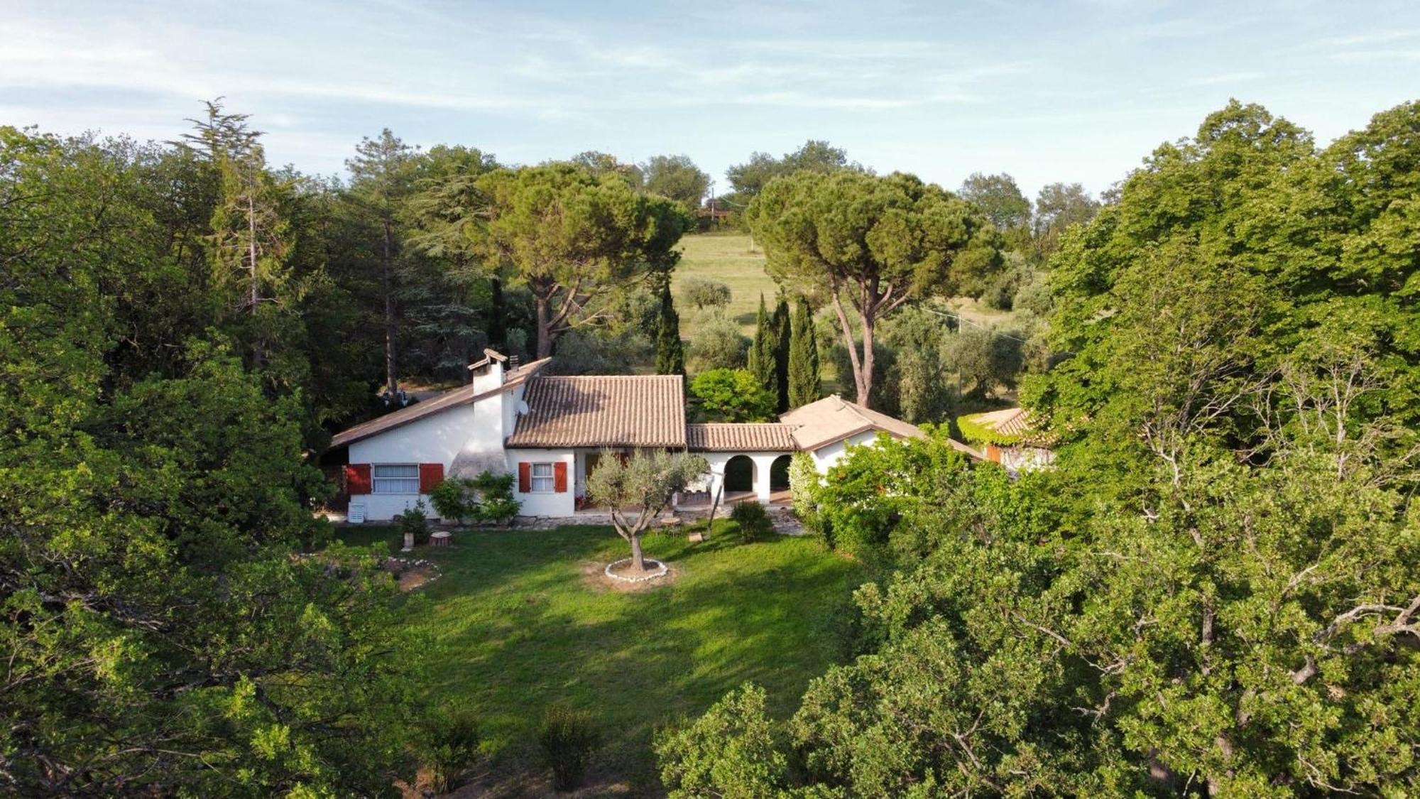 La Villa Del Nonno Montefelcino Exteriör bild