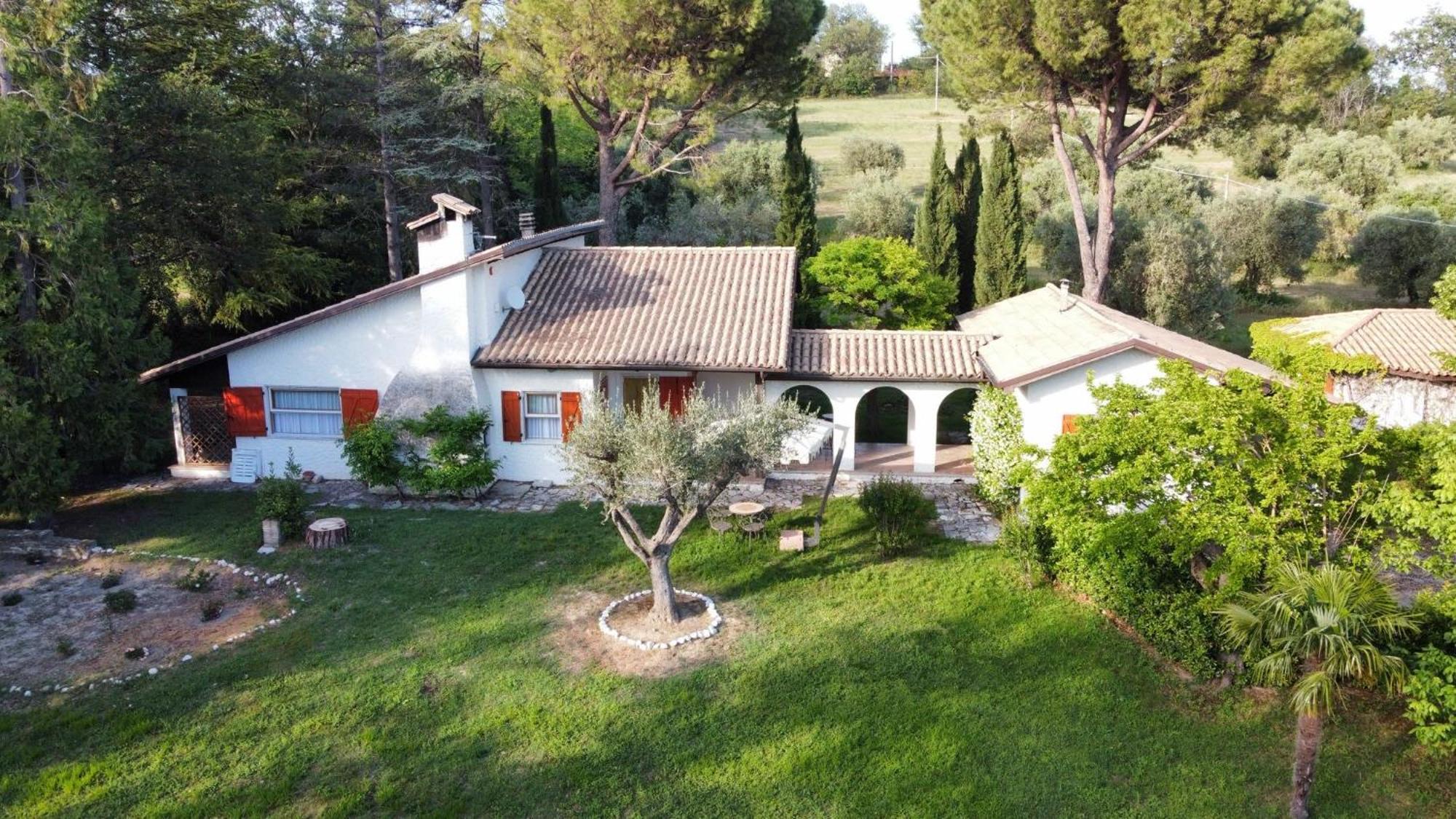 La Villa Del Nonno Montefelcino Exteriör bild